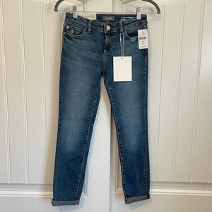 NWT DL1961 Harper Boyfriend Jeans girls straight leg size 12